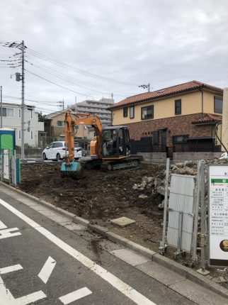 さいたま市緑区東浦和　地中解体工事を行いました。