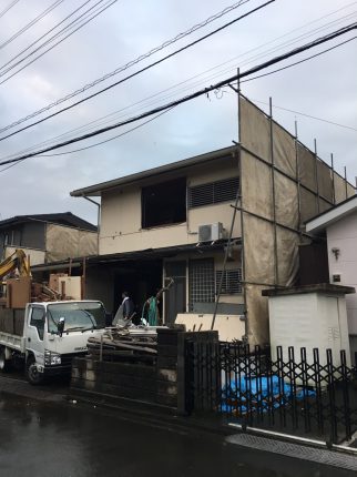 狭山市青柳の解体工事を行いました。