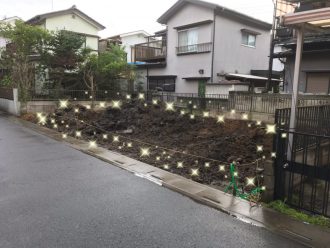 草加市清門の解体工事を行いました。