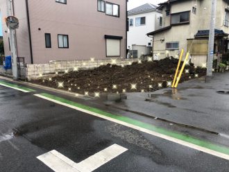 草加市西町の解体工事を行いました。