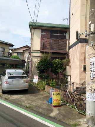 所沢市南住吉の解体工事を行いました。