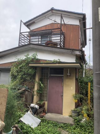 草加市新里町　解体工事を行いました。