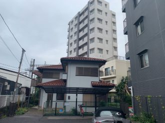 所沢市西所沢　解体工事を行いました。